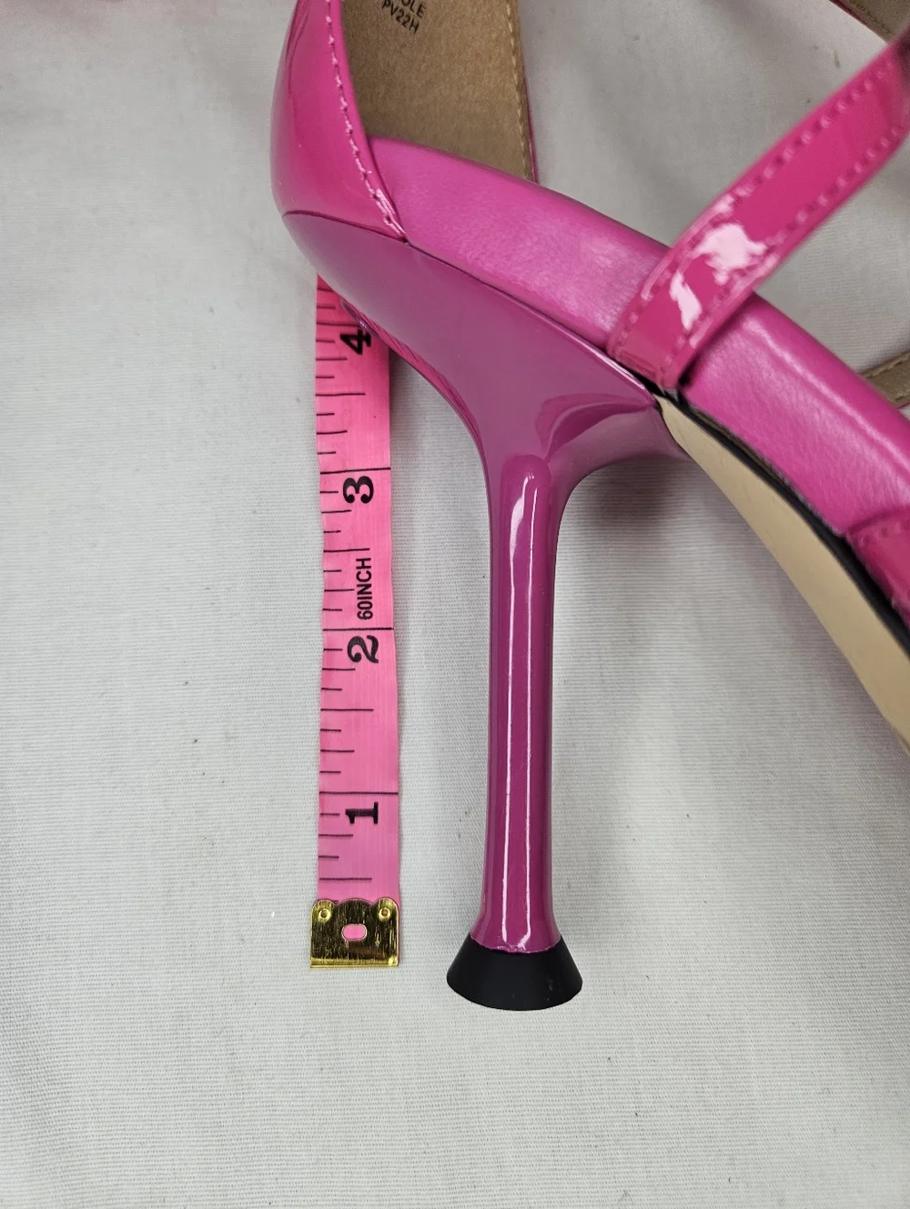 Michael Michael Kors Imani Fuxia Hot Pink Fuschia Strappy Square Toe Heel NIB - Picture 8 of 8